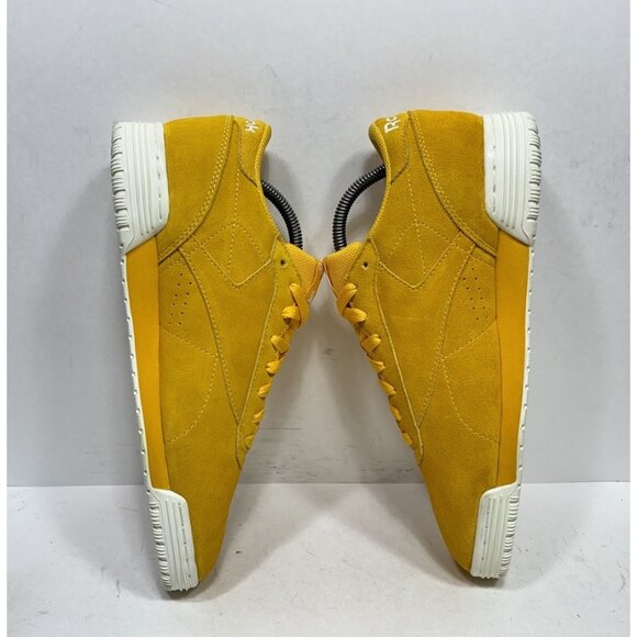Sample Reebok Exofit Lo Clean Logo TRC Gold Suede Shoes Men’s Size 9 CN3507 - Picture 5 of 9